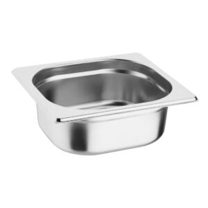 Stainless Steel 1/6 Gastronorm 65mm Deep